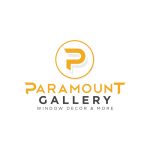 Projekt logo Paramount Gallery - Clouds Agencja Reklamowa Białystok