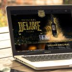 Projekt strony internetowej Deluxe Original Vodka - Clouds Agencja Reklamowa Białystok