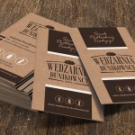 Projekt wizytówki - Wędzarnia Dunikowscy